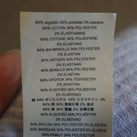 Michael Kors Women Medium Dress Off Shoulder Ruffle-Neck Seersucker Pockets - Picture 8 of 10